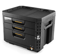 在庫◎【 新入荷 3-Drawr 】 TOUGHBUILT タフビルト STACK TECH3ドロワーボックス(サイドロック)TB-B1-D-73