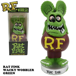 y O[ z Rat Fink Wacky Wobbler Green t@R