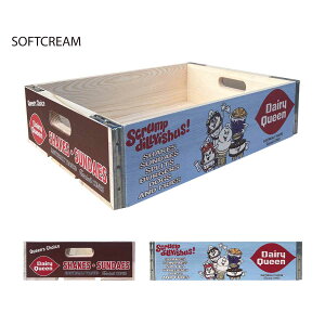 y fCNC[ z WOODEN CRATE Dairy Queen EbhN[g SOFT CREAM \tgN[