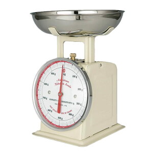 �y �A�C�{���[ �zAMERICAN KITCHEN SCALE IVORY SAX BLUE (Max Weight:1kg) �A�����J���L�b�`���X�P�[�� �A�i���O DULTON �_���g��