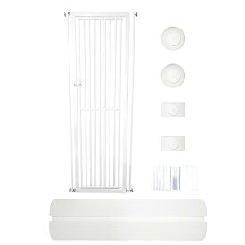 LIFAXIA ペットゲート 猫 190cm ハイタイプ 猫脱走防止フェンス ベビーゲート ペット 柵 玄関 犬