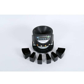 コインカウンター 自動 高速 家庭用 事務用 黒