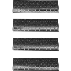 段差 スロープ プレート 幅60cm 高さ5cm用 4個セット 滑り止め ゴム製 段差プレート 駐車場 車椅子 自転車 ハイステップコーナー