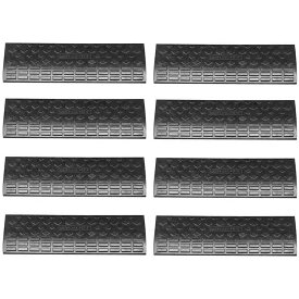 段差 スロープ プレート 幅60cm 高さ5cm用 8個セット 滑り止め ゴム製 段差プレート 駐車場 車椅子 自転車 ハイステップコーナー