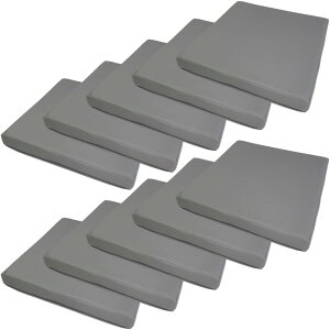 【訳あり品】アウトレット 低反発座布団 50x50x5cm 少し傷汚れあり 合皮 PVCレザー 大きめ クッション コラム リビング 中身セット 居酒屋 座敷 業務用 まとめ買い お手入れ簡単 無地 腰痛対策