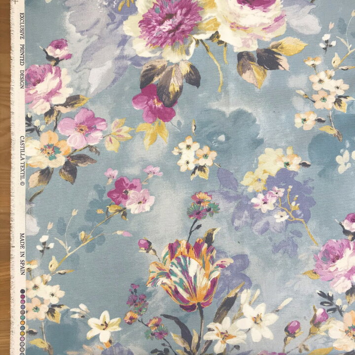 楽天市場 クッションカバー 花柄 春 おしゃれ 45x45cm ケンダル インポート スペイン製 輸入生地 日本製 自社縫製 上品 華やか 花柄 ヨーロッパ ギフト アウトスタイル楽天市場店