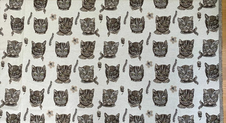 楽天市場 クッションカバー おしゃれ 45 45cm ナタリーレテ 猫 ジャガード Les Chats Jacquard かわいい猫 Thevenon インポート生地 フランス製 輸入生地 ジャガード 織物 日本製 自社縫製 デザイナーズ ヨーロッパ ギフト アウトスタイル楽天市場店