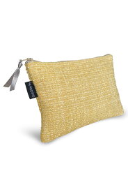 ★マラソン限定 P2倍★ハンドメイド デザイン ポーチ 19×14cm 小物入れ 可愛い ミニ エフェス パラドール エリット シュトラールナタリーレテ 猫 ヘキサゴン サスティナブル ラグジュアリー フランス生地 フラットポーチ ギフト おしゃれ 日本製