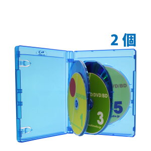 �������� �u���[���C�P�[�X 5�����[ 22mm�� �N���A�u���[ 2�� G blue-rayDisc���S�L ���[���֔z�� �I�[�o���}���`���f�B�A