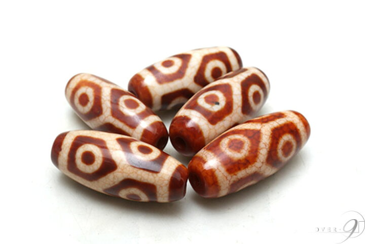 楽天市場】上肯龍紋天珠 亀甲六眼天珠 約24mm×10mm 【メール便可】天珠 
