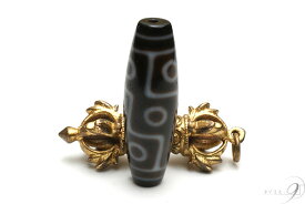 《現物限り一点物》【 九眼天珠 5A 至純天珠 約38mm×12mm】【メール便不可】