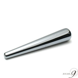 OVER-9 テラヘルツ鉱石 マッサージ棒 ツボ押し かっさ 約126mm 指圧 つぼ 風呂 美容 美顔 フェイス マッサージ 小顔 健康 パワーストーン 天然石 本物 【メール便不可】【B】