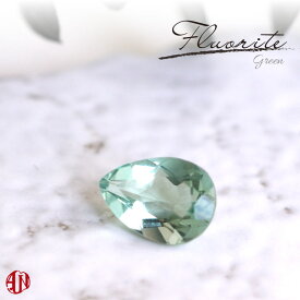 【A.UN jewelry】 カラーチェンジフローライト グリーン 緑ルース 1粒 / 2.4~2.5ct【SU】