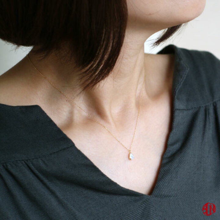 楽天市場】【A.UN jewelry】 ブルームーンストーン ネックレス 