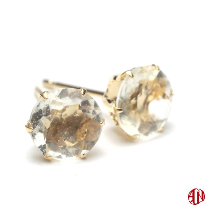 楽天市場】【A.UN jewelry】 リビアングラス ピアス 《直径約6mm 
