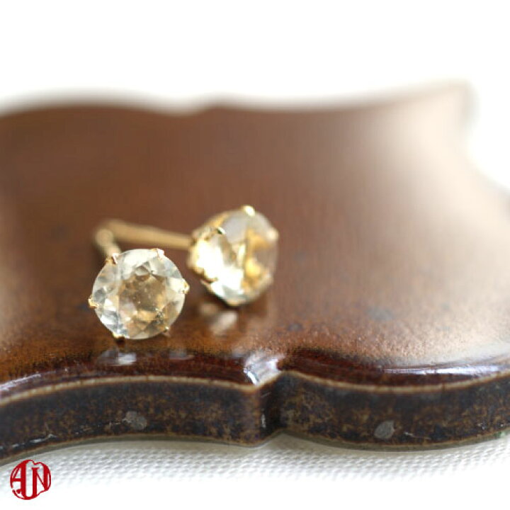 楽天市場】【A.UN jewelry】 リビアングラス ピアス 《直径約6mm 
