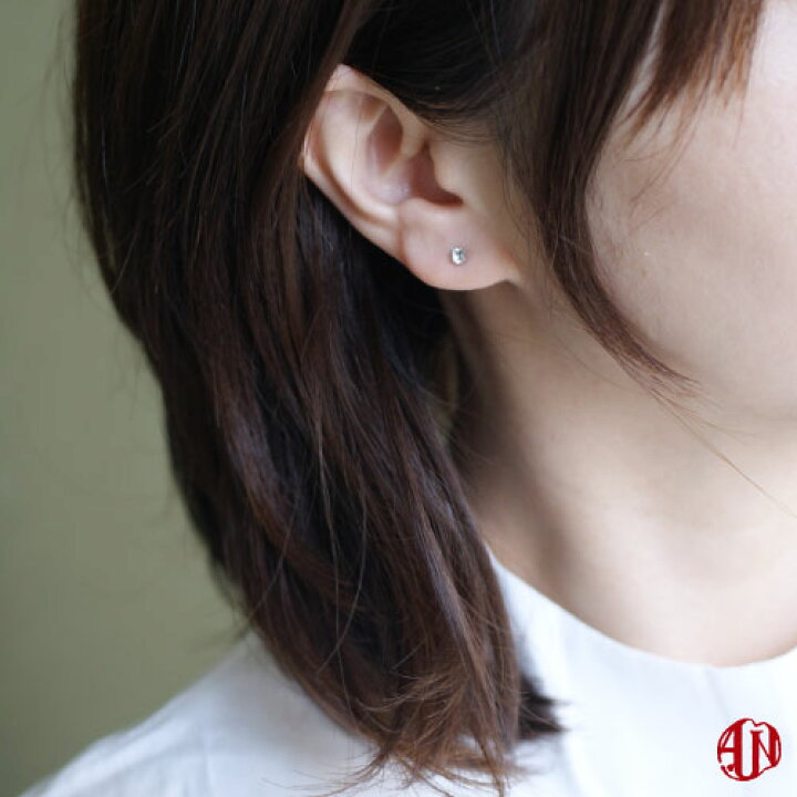 楽天市場】【A.UN jewelry】◇セカンドピアス◇ リビアングラス ピアス 