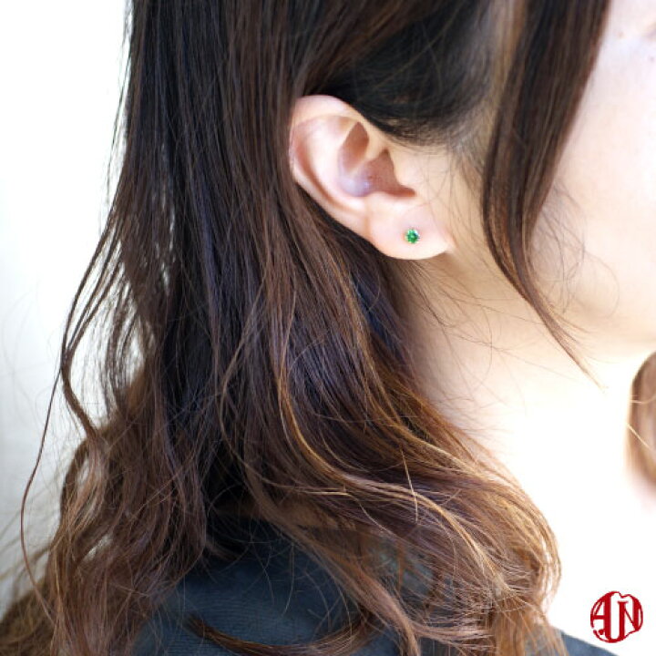 楽天市場】【A.UN jewelry】◇セカンドピアス◇ ツァボライト 