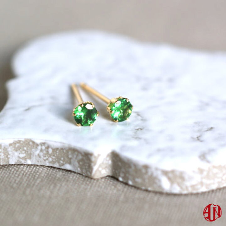 楽天市場】【A.UN jewelry】◇セカンドピアス◇ ツァボライト 
