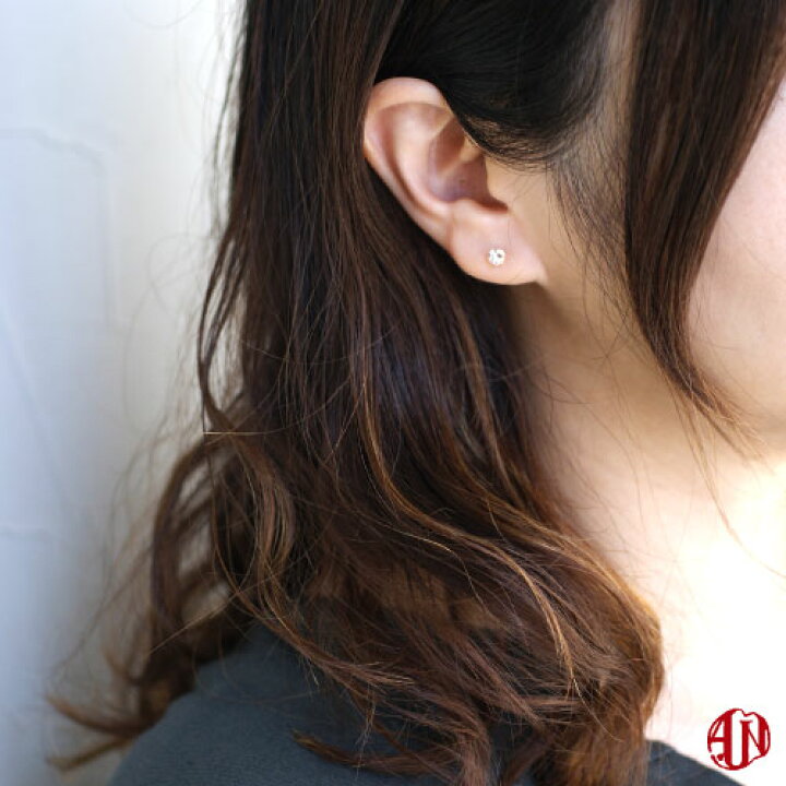 楽天市場】【A.UN jewelry】◇セカンドピアス◇ モルガナイト《約4mm 