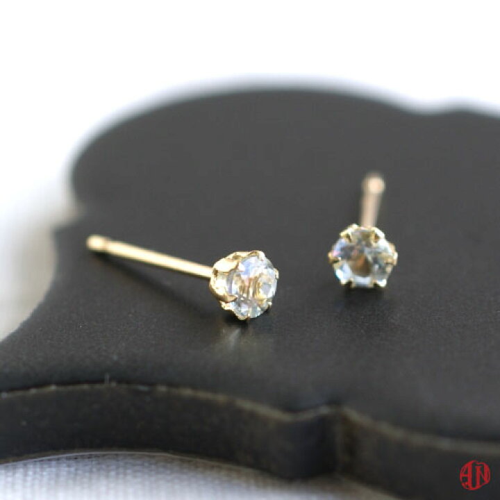 楽天市場】【A.UN jewelry】◇セカンドピアス◇ アクアマリン 《約 