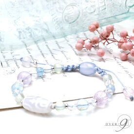 エントリーで【ポイント10倍】企画開催中♪ 【Mirage -光の魔法-『老玉髄 白蓮花宝瓶天珠』】【メール便不可】ミラージュ / トパーズ 11月誕生石 / プレナイト / クンツァイト / ローズクォーツ 10月誕生石