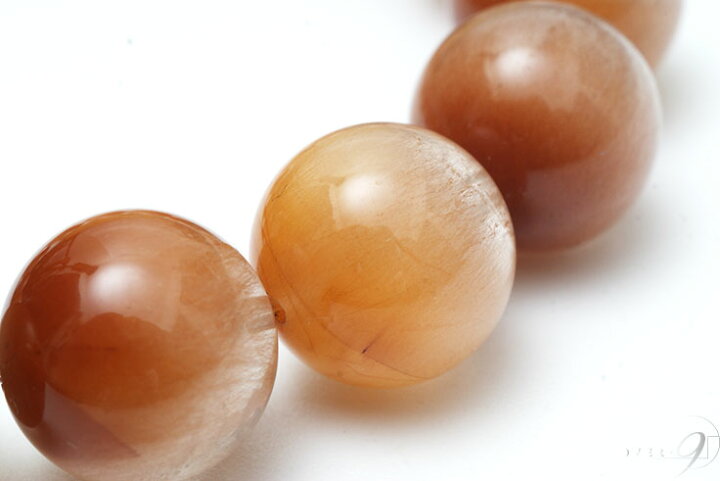 楽天市場】ブラウン オレンジ サゲニティッククォーツ ブレスレット