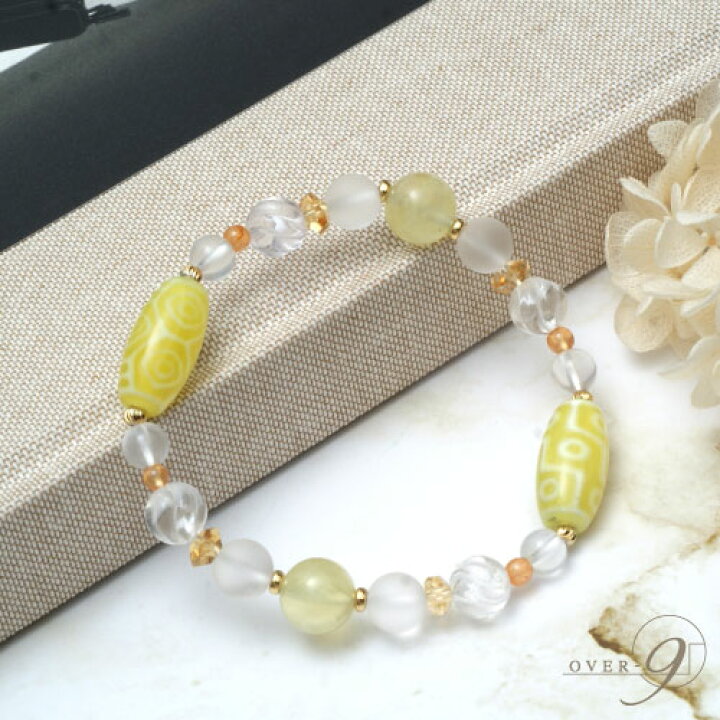 楽天市場】Craspedia～永遠の幸福～ 『老玉髄 黄 九眼×龍眼天珠  