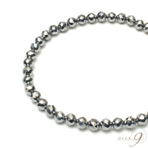 OVER-9 テラヘルツ鉱石 アンクレット トライアングルカット 6mm 約23cm 公的機関検査済み 本物 高純度99.9% 健康 ジュエリー パワーストーン 天然石 【メール便可】