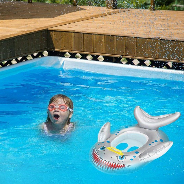 送料無料 サメデザイン 子供 浮き輪 幼児 ベビー用 おしゃれ 足入れ ベビーフロート 水泳 かっこいい フロート プールリング シャーク ジョーズ キュート かわいい 赤ちゃん 公式通販 スイムリング