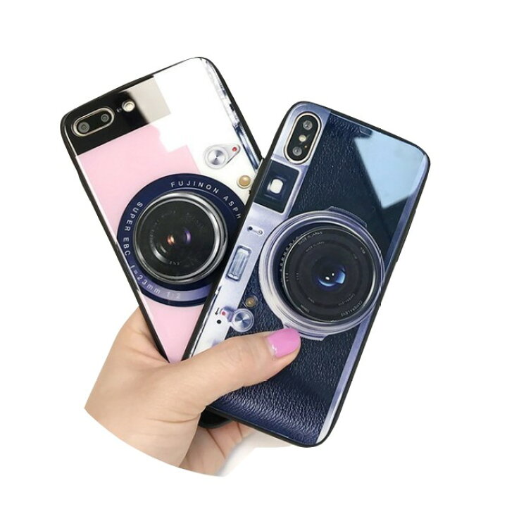 楽天市場 カメラ型 カメラ アイフォンケース 視聴スタンド イヤホンホルダー Iphone X Xs 8 7 8plus 7plus 6 6s ケース ケース かわいい ケース 韓国 おしゃれ ケース スマホケース 痛スマホカバー 痛 コードリール イヤホンケース ファッション雑貨オーバーフラッグ