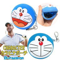 ポイント5倍ドラえもん ミニカラビナ付きポーチ ゴルフボール ケース バッグ ポーチ ミニポーチ ドラえも…