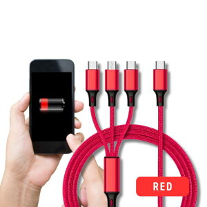 3in1 [dP[u 5A}[d ϋv USB[dR[h iPhone Type-C CgjO }CNUSB iOS AndroidΉ [d ԓ e[N iPad MacBook fɂ 1.2m  |Cg