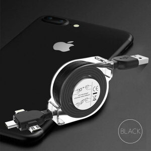 R[h[ 3in1 Micro usb type c [dP[u }[d iphone15 Ή s ֗ObY f[^] CgjO obe[p [dR[h android AhCh ֗ ACe o  v