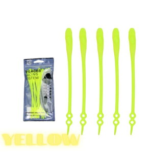 サイズ調整可能 結ばないシリコン靴紐 伸縮ゴムシューレース フィット感抜群 スニーカー シューズ用 ゴルフやスポーツ アウトドア対応 メンズ レディース キッズ シニア向け フリーサイズ