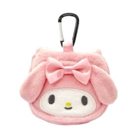 サンリオ ぬいぐるみ ミニミニポーチ カラビナミニポーチ キティ クロミ マイメロ シナモロール キャラクター グッズ かわいい 小物 財布 キーホルダー メイク 収納 ゴルフ イヤホン 高校生 学生 エアポッズケース ふわふわ レディース プレゼント