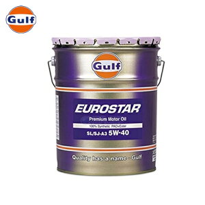 Gulf [X^[ EUROSTAR GWIC 5W-40 SN/SM/SL/SJ-A3 S 20L(y[)