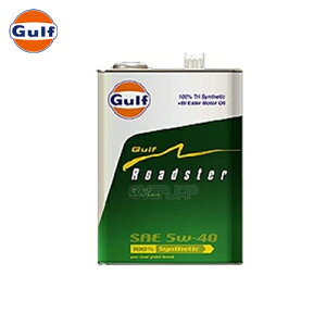 Gulf [hX^[ Roadster GWIC 5W-40 S(PAO + Bi Ester) 3.7L×3