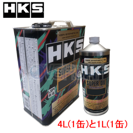 【5L(4L×1缶/1L×1缶)】 HKS スーパーオイル プレミアム 10W-40 ホンダ NSX NA1 C30A 1990/9～2005/12 3000