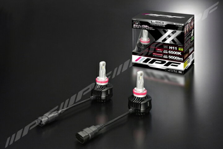 楽天市場】301HLB2 IPF LEDヘッドランプバルブ X2 H11 12V/24V 28W 
