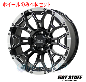 4本セット HOT STUFF BARKLEY HARDROCK ELBERT (BSM/P) 17インチ 7.0J 114.3/5 38 セルシオ UCF30