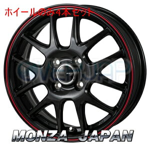 4{Zbg MONZA JAPAN JP-STYLE JEFA p[ubN/bhC (PBK/RD) 16C` 6.0J 100 / 4 42