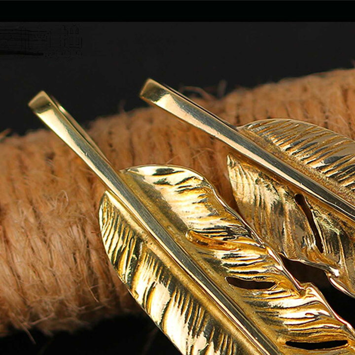 楽天市場】18金全金プレーン 特大フェザー 18金 全金プレーン 特大  