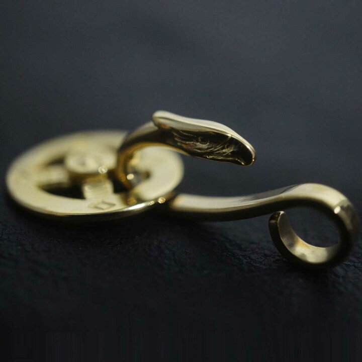 楽天市場】18金全金イーグルフック金メタル付金メディスンホイール  