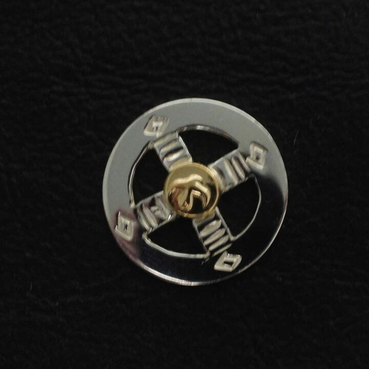 楽天市場】18金金メタル付SVメディスンホイール 18金 シルバー トップ 