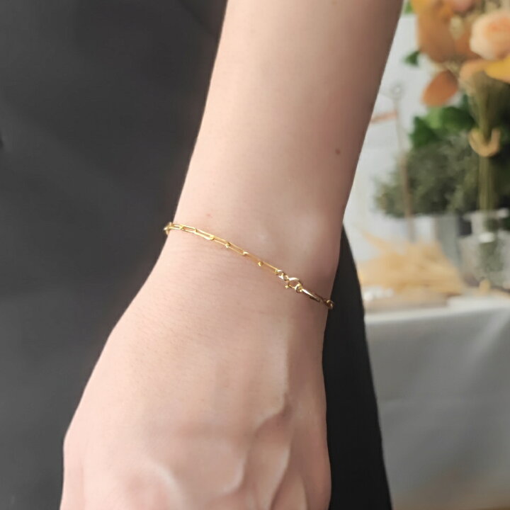 楽天市場】14kgf レディースブレスレット 14kgfブレスレット 14k  