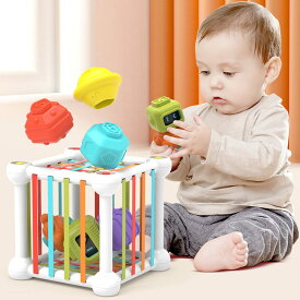 形合わせおもちゃ 教育おもちゃ 色·形·数認知 知育玩具 形合わせ 早期開発 スキルトレーニング タッチ感知おもちゃ リングビーズコースター ブロック遊び 男の子 女の子 誕生日のプレゼント