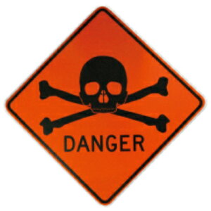 TRAFFIC-SIGNigtBbNTCjyD-7zmWFDANGERni댯EŕӁjmTCYF83cm×83cmn