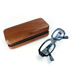 木製メガネケース01【Glasses Case 01】［素材：アフリカンマホガニー］［受注生産品：納期3〜5週間］