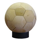 WOOD SOCCER BALL（木製サッカーボール）［素材：ポプラ］